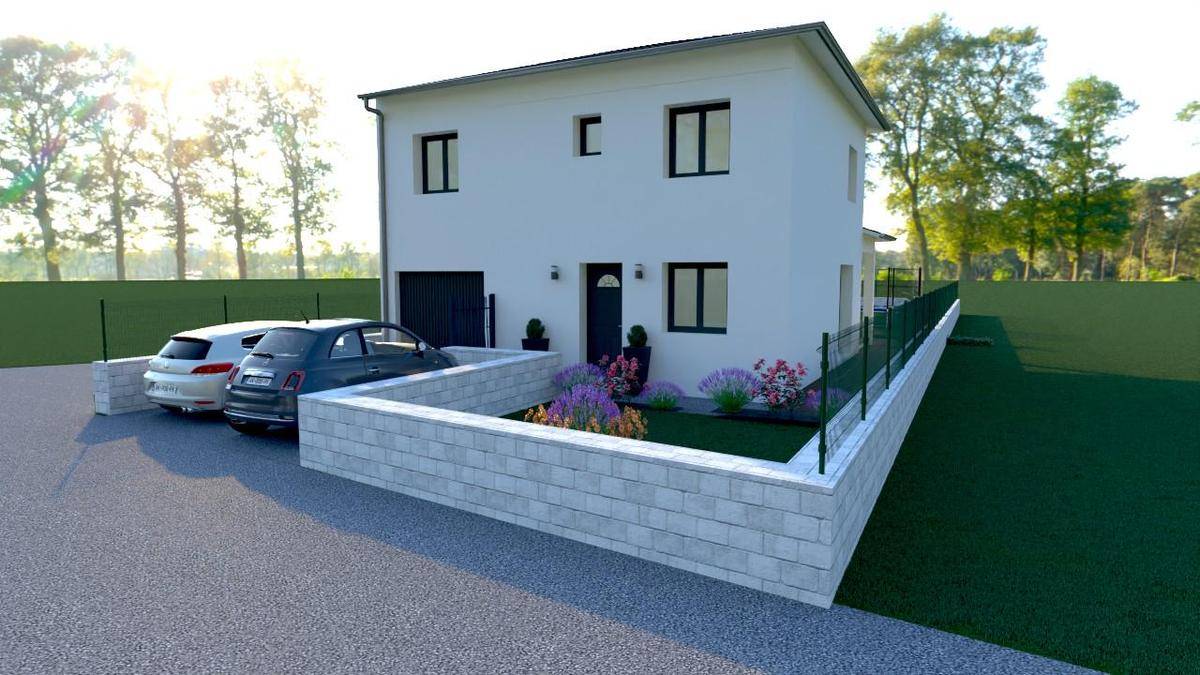 Programme terrain + maison à Izeron en Isère (38) de 103 m² à vendre au prix de 258000€ - 1