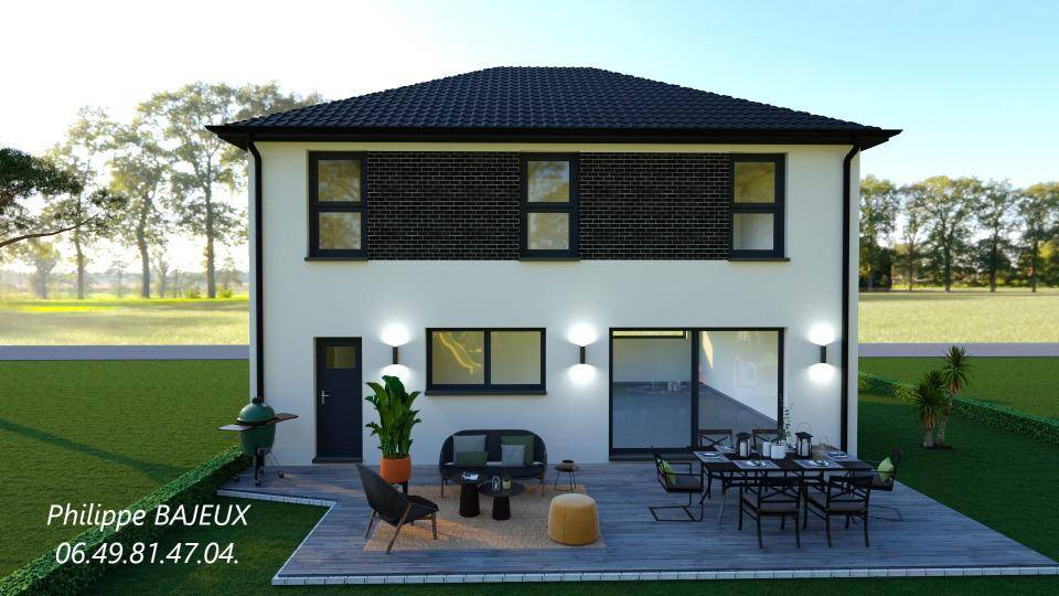 Programme terrain + maison à Lauwin-Planque en Nord (59) de 124 m² à vendre au prix de 346339€ - 2