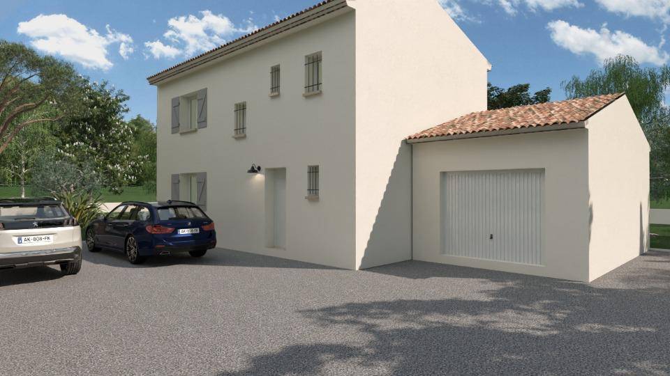 Programme terrain + maison à Gargas en Vaucluse (84) de 100 m² à vendre au prix de 369000€ - 2