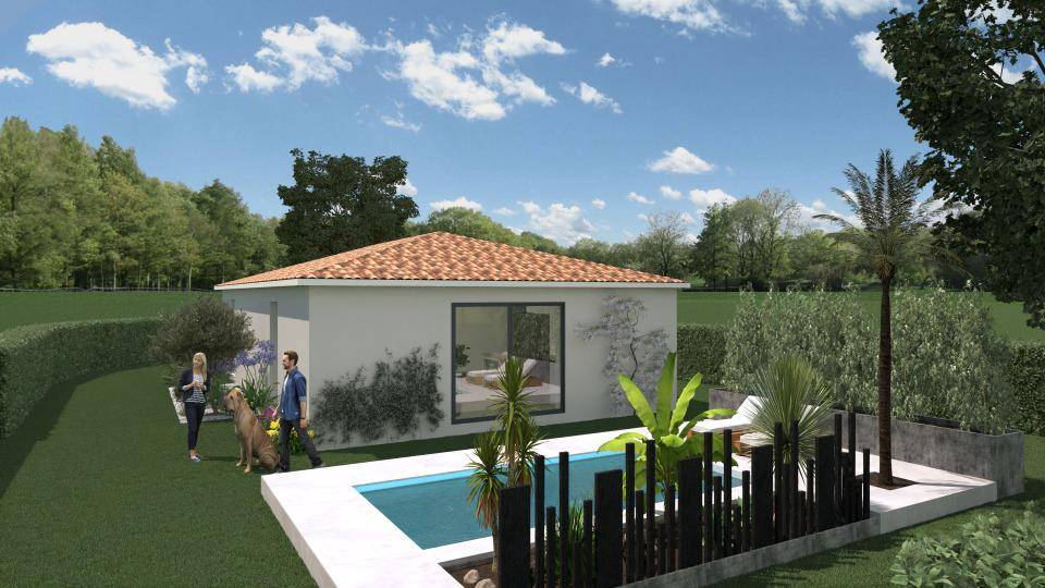 Programme terrain + maison à Saint-Maximin-la-Sainte-Baume en Var (83) de 83 m² à vendre au prix de 340000€ - 2