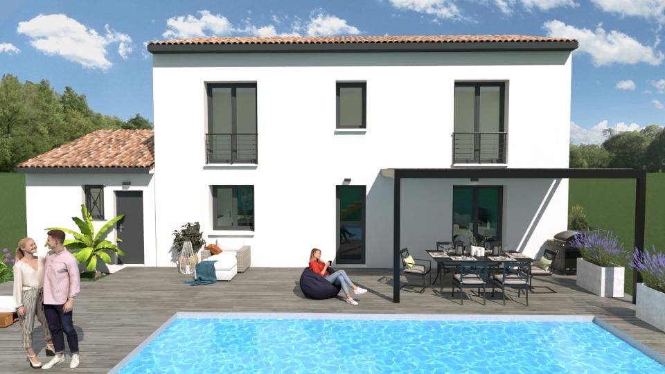 Programme terrain + maison à Allan en Drôme (26) de 120 m² à vendre au prix de 397000€ - 3