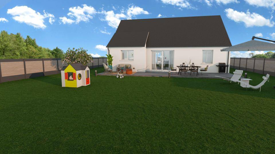 Programme terrain + maison à Saché en Indre-et-Loire (37) de 79 m² à vendre au prix de 203900€ - 2