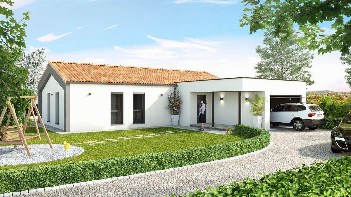 Programme terrain + maison à Saint-Ouen-en-Belin en Sarthe (72) de 110 m² à vendre au prix de 191677€ - 2