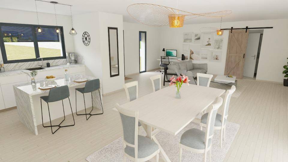 Programme terrain + maison à Bagnols-sur-Cèze en Gard (30) de 100 m² à vendre au prix de 323500€ - 3