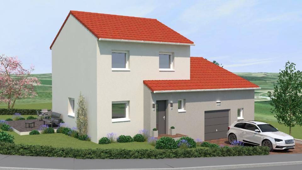 Programme terrain + maison à Sexey-aux-Forges en Meurthe-et-Moselle (54) de 100 m² à vendre au prix de 259000€ - 1