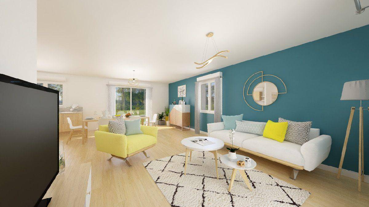 Programme terrain + maison à Courmont en Aisne (02) de 132 m² à vendre au prix de 220857€ - 2