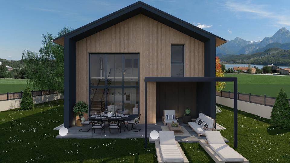 Programme terrain + maison à Chabottes en Hautes-Alpes (05) de 105 m² à vendre au prix de 450000€ - 1