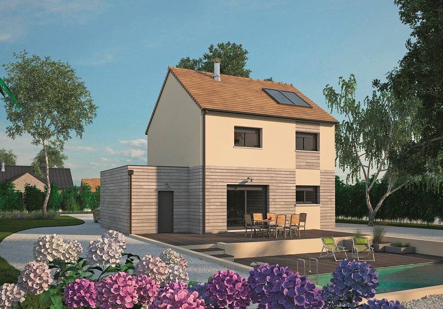 Programme terrain + maison à Champmotteux en Essonne (91) de 98 m² à vendre au prix de 286000€ - 2
