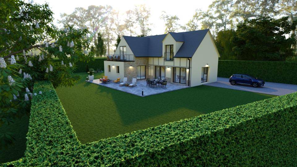 Programme terrain + maison à Grangues en Calvados (14) de 170 m² à vendre au prix de 549700€ - 2