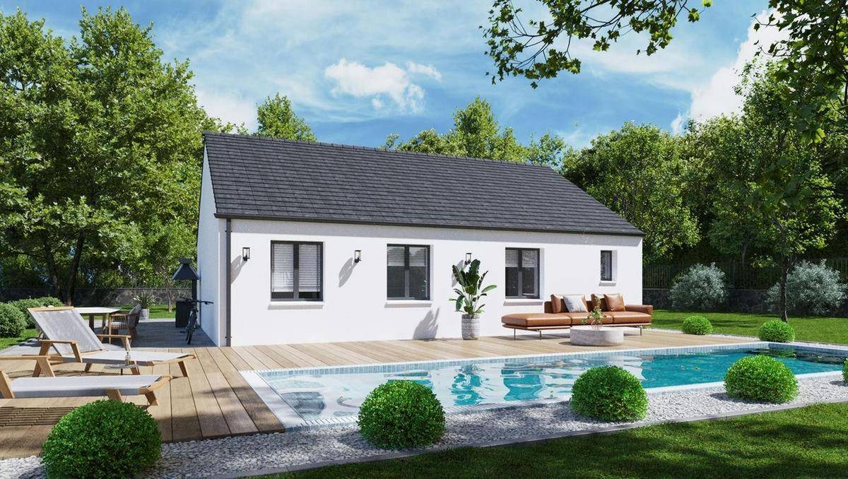 Programme terrain + maison à Stenay en Meuse (55) de 75 m² à vendre au prix de 160939€ - 2