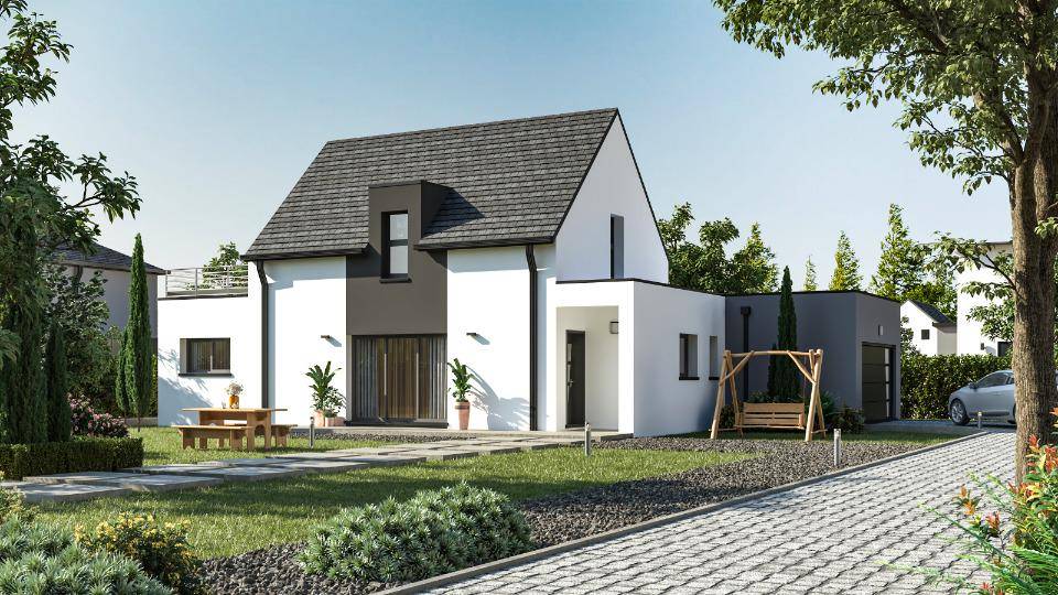 Programme terrain + maison à Saint-Briac-sur-Mer en Ille-et-Vilaine (35) de 106 m² à vendre au prix de 590000€ - 2