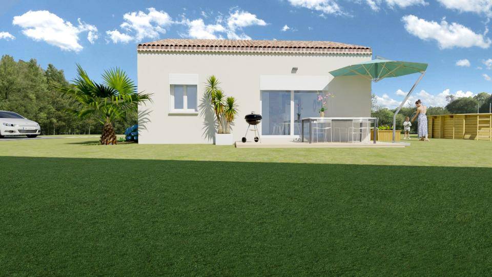 Programme terrain + maison à Saint-Ambroix en Gard (30) de 60 m² à vendre au prix de 183000€ - 1