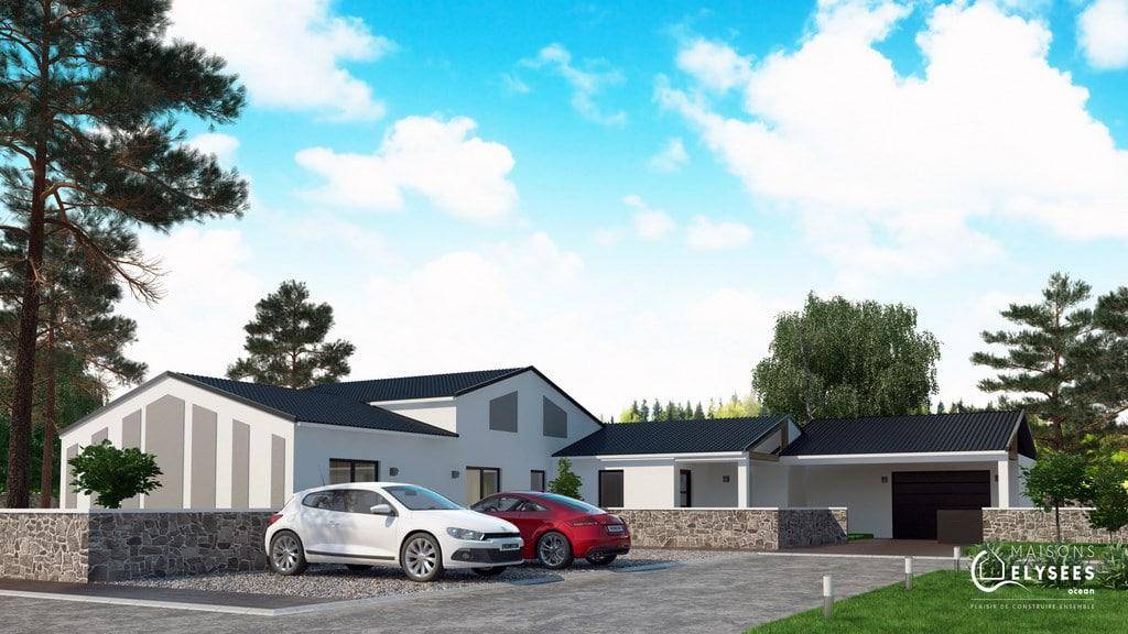 Programme terrain + maison à Saujon en Charente-Maritime (17) de 115 m² à vendre au prix de 380957€ - 3