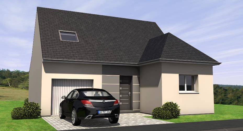 Programme terrain + maison à Beaufort-en-Anjou en Maine-et-Loire (49) de 91 m² à vendre au prix de 218000€ - 1