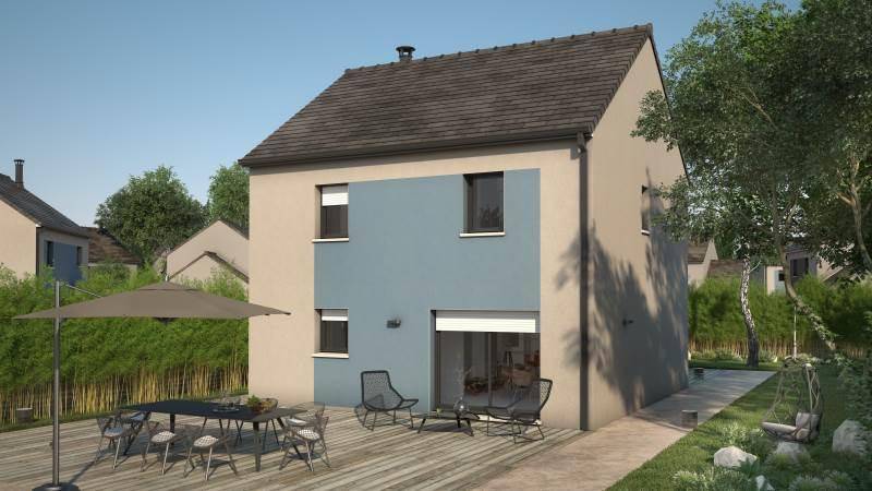 Programme terrain + maison à Douvres-la-Délivrande en Calvados (14) de 93 m² à vendre au prix de 255650€ - 1