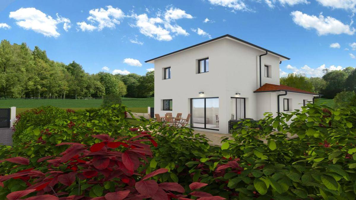 Programme terrain + maison à La Frette en Isère (38) de 120 m² à vendre au prix de 288000€ - 2