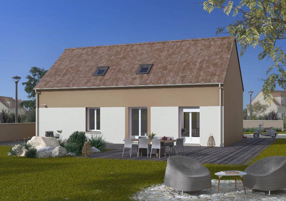 Programme terrain + maison à Précy-sur-Oise en Oise (60) de 90 m² à vendre au prix de 369870€ - 2