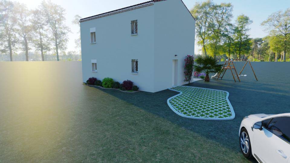 Programme terrain + maison à Bagnols-sur-Cèze en Gard (30) de 83 m² à vendre au prix de 220500€ - 2