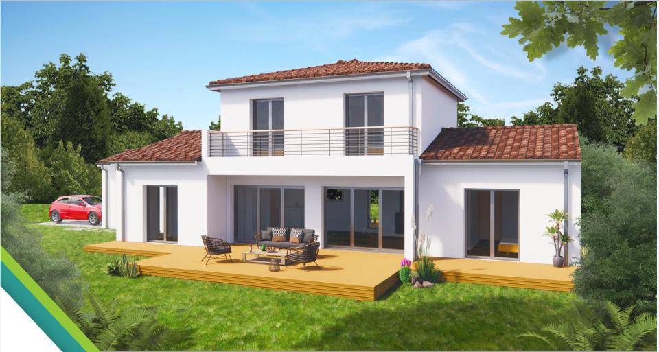 Programme terrain + maison à La Rochefoucauld-en-Angoumois en Charente (16) de 120 m² à vendre au prix de 330000€ - 2