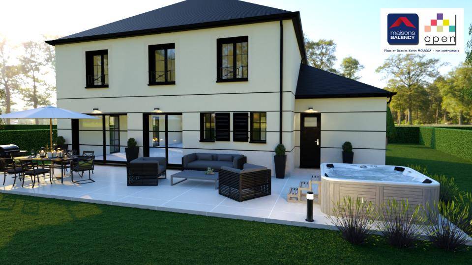 Programme terrain + maison à Mennecy en Essonne (91) de 150 m² à vendre au prix de 454000€ - 3