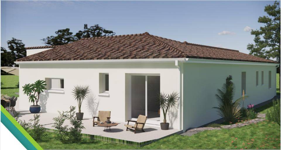 Programme terrain + maison à Douzat en Charente (16) de 130 m² à vendre au prix de 288300€ - 3