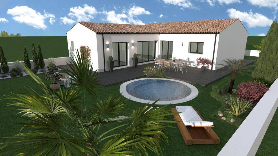 Terrain seul à Forges en Charente-Maritime (17) de 300 m² à vendre au prix de 60000€ - 2