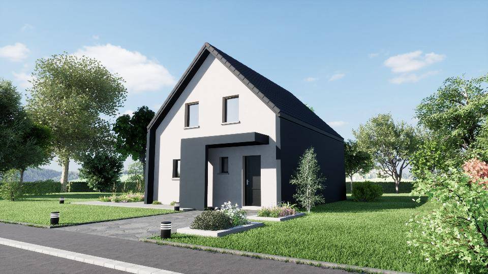 Programme terrain + maison à Mutzig en Bas-Rhin (67) de 100 m² à vendre au prix de 350000€ - 1