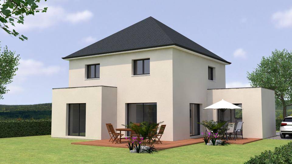 Programme terrain + maison à Les Garennes sur Loire en Maine-et-Loire (49) de 147 m² à vendre au prix de 434000€ - 2