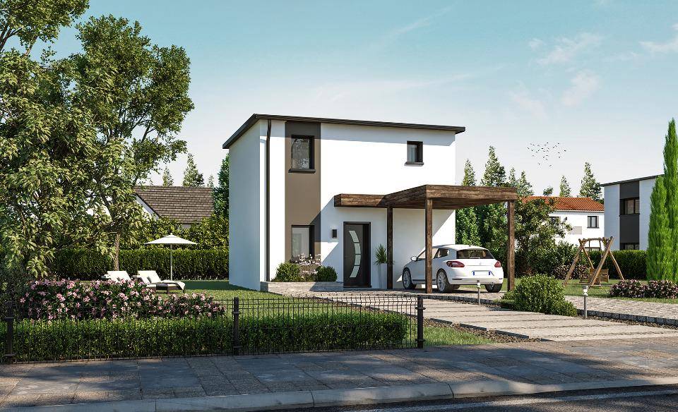 Programme terrain + maison à Concarneau en Finistère (29) de 71 m² à vendre au prix de 289500€ - 2