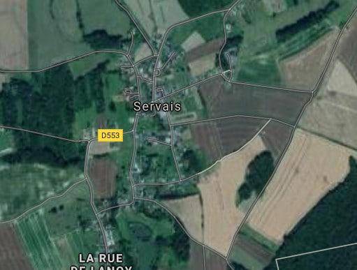 Terrain seul à Servais en Aisne (02) de 1045 m² à vendre au prix de 26125€