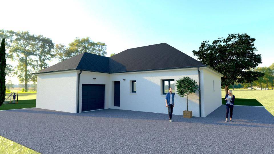 Programme terrain + maison à Cormeilles en Eure (27) de 130 m² à vendre au prix de 314800€ - 1