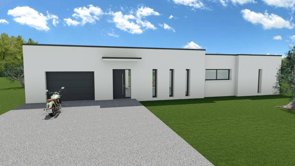 Programme terrain + maison à Montpellier en Hérault (34) de 100 m² à vendre au prix de 655600€ - 3