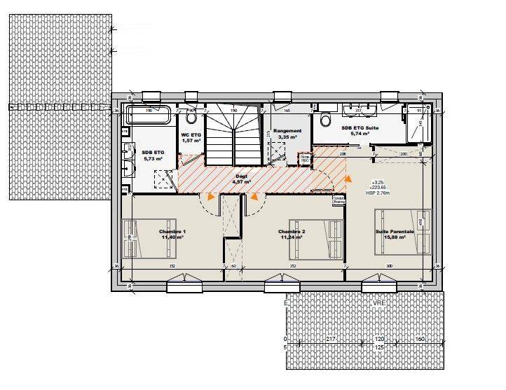 Programme terrain + maison à La Colle-sur-Loup en Alpes-Maritimes (06) de 132 m² à vendre au prix de 584000€ - 3