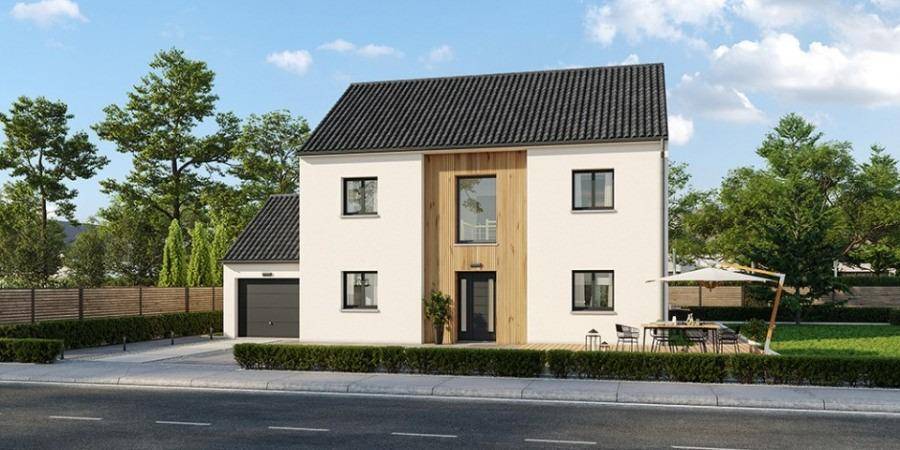 Programme terrain + maison à Milly-la-Forêt en Essonne (91) de 128 m² à vendre au prix de 392000€ - 1