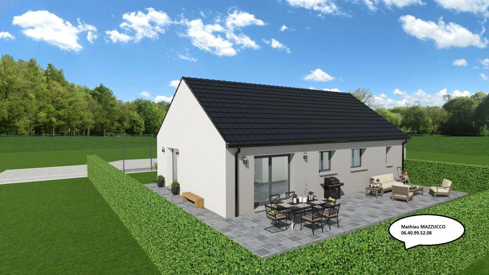 Programme terrain + maison à Montescourt-Lizerolles en Aisne (02) de 70 m² à vendre au prix de 182000€ - 4