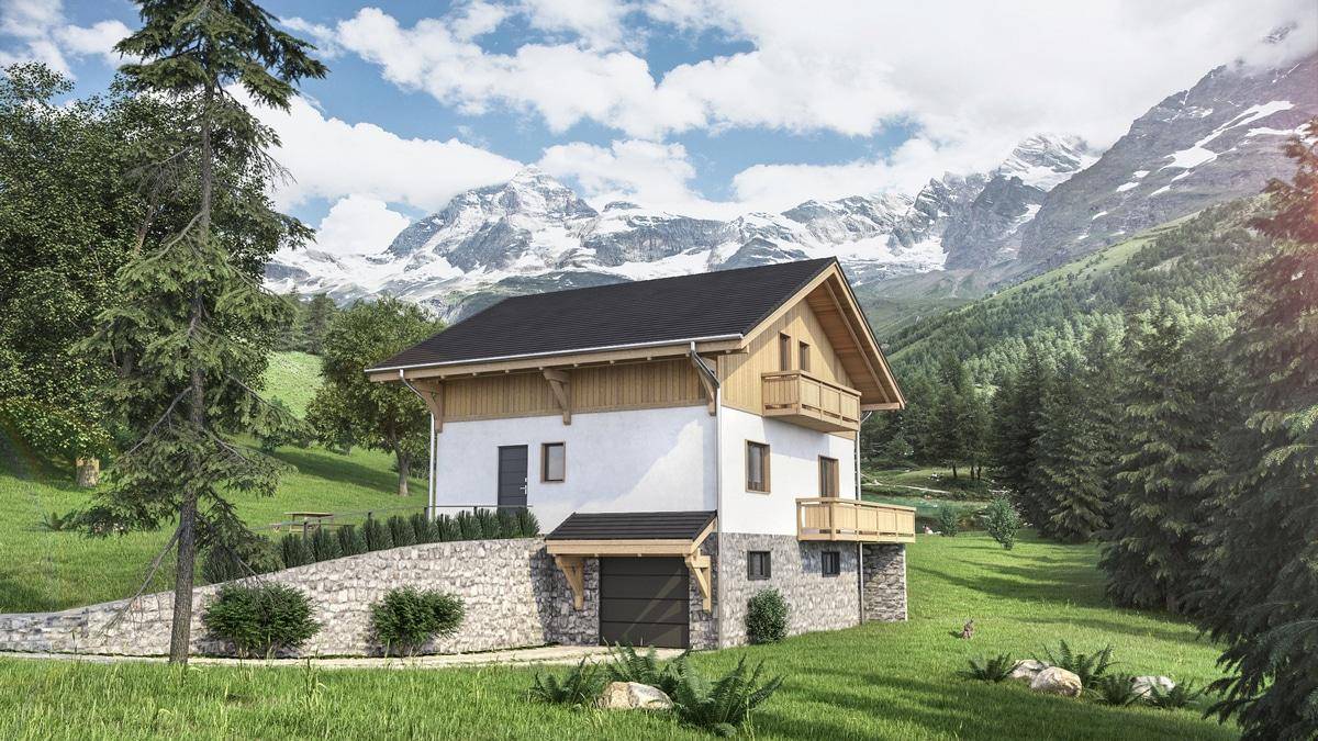 Programme terrain + maison à Abondance en Haute-Savoie (74) de 102 m² à vendre au prix de 562000€ - 2