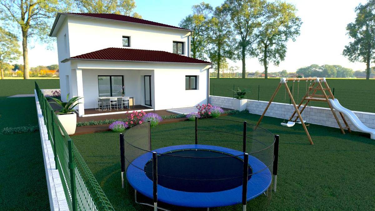 Programme terrain + maison à Izeron en Isère (38) de 103 m² à vendre au prix de 258000€ - 3