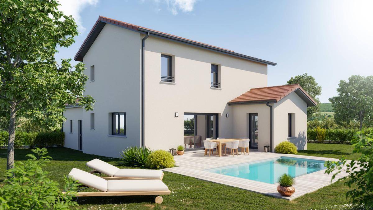 Terrain seul à Francheville en Rhône (69) de 888 m² à vendre au prix de 404900€ - 2