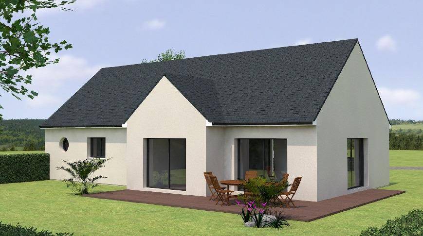 Programme terrain + maison à Verrières-en-Anjou en Maine-et-Loire (49) de 120 m² à vendre au prix de 293000€ - 2