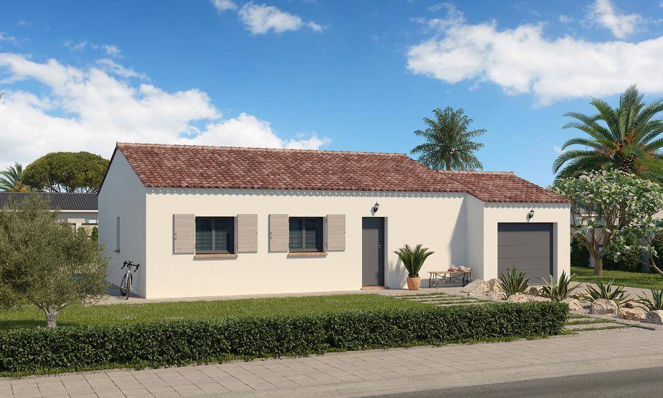 Programme terrain + maison à Bollène en Vaucluse (84) de 81 m² à vendre au prix de 300000€ - 1