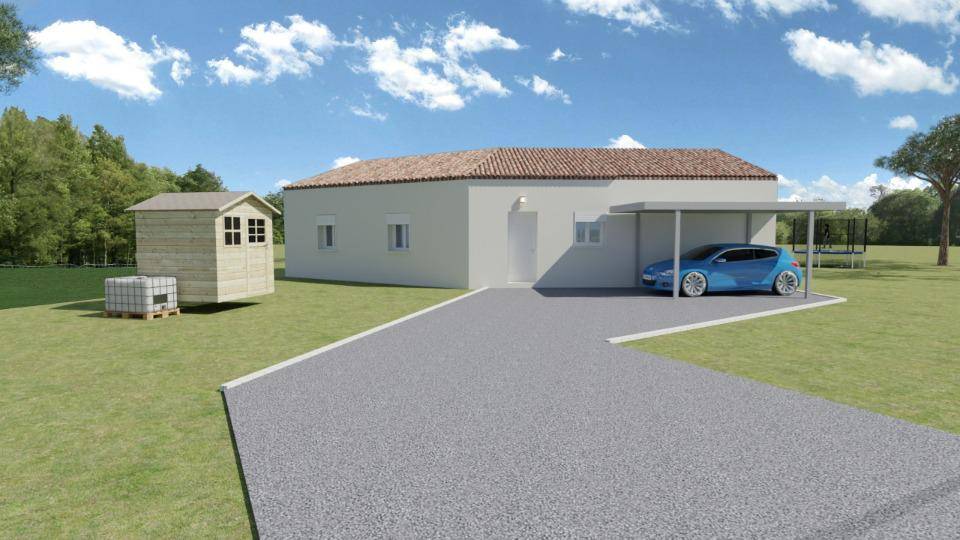 Programme terrain + maison à Le Teil en Ardèche (07) de 106 m² à vendre au prix de 304200€ - 3