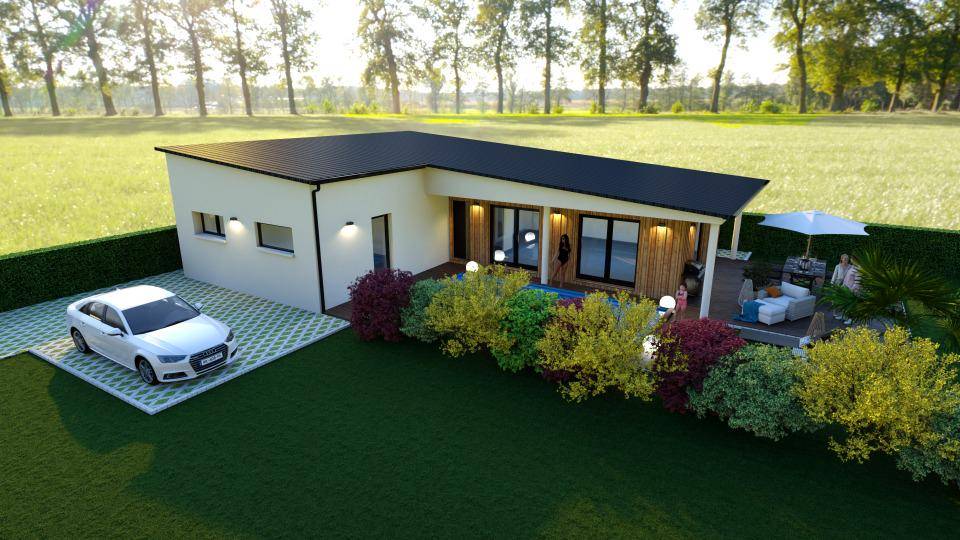Programme terrain + maison à Bayeux en Calvados (14) de 100 m² à vendre au prix de 250000€ - 1