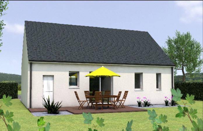 Programme terrain + maison à Bellevigne-les-Châteaux en Maine-et-Loire (49) de 70 m² à vendre au prix de 172000€ - 4