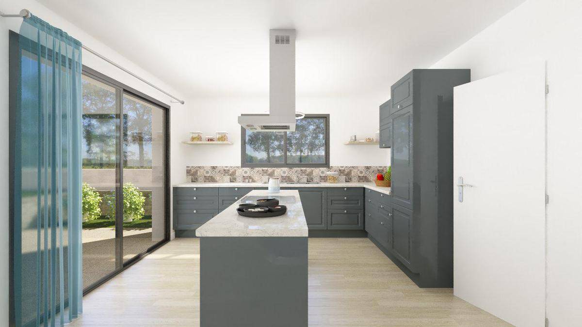 Programme terrain + maison à Genas en Rhône (69) de 95 m² à vendre au prix de 452000€ - 2