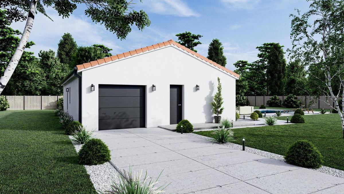 Programme terrain + maison à Le Breuil en Allier (03) de 106 m² à vendre au prix de 225610€ - 2