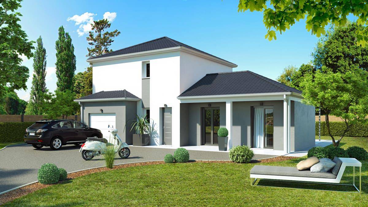 Programme terrain + maison à Vibraye en Sarthe (72) de 82 m² à vendre au prix de 196990€ - 2