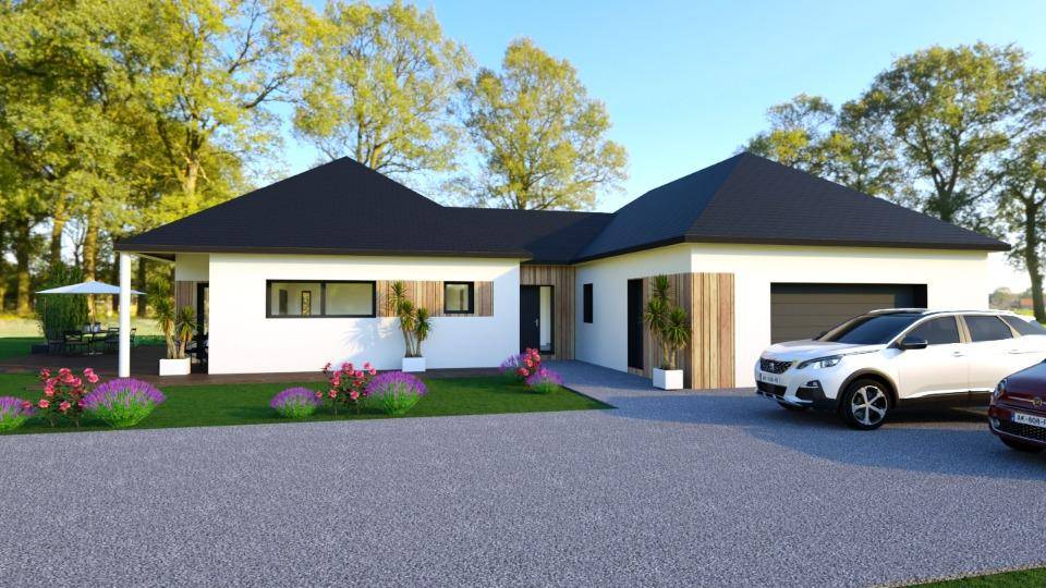 Programme terrain + maison à Saint Martin de l'If en Seine-Maritime (76) de 120 m² à vendre au prix de 317500€ - 1