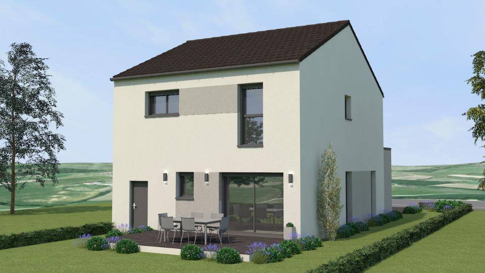 Programme terrain + maison à Tomblaine en Meurthe-et-Moselle (54) de 110 m² à vendre au prix de 309000€ - 2
