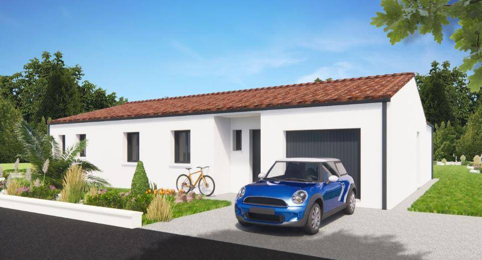 Programme terrain + maison à Tesson en Charente-Maritime (17) de 110 m² à vendre au prix de 259000€ - 2