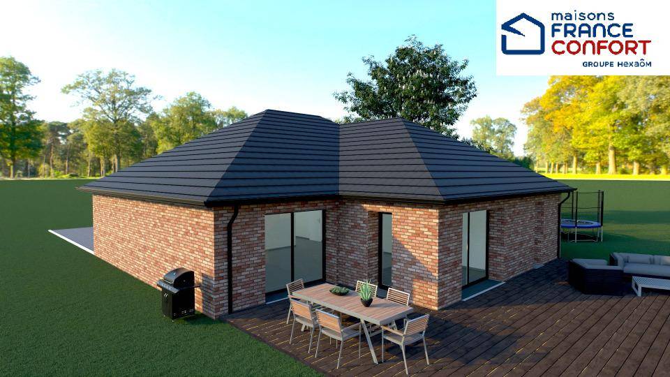 Programme terrain + maison à Sainghin-en-Weppes en Nord (59) de 103 m² à vendre au prix de 358200€ - 2